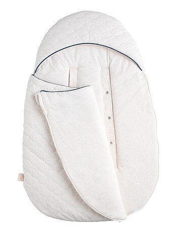 Nid d'ange bébé 5 attaches en coton matelassé - SAUTHON