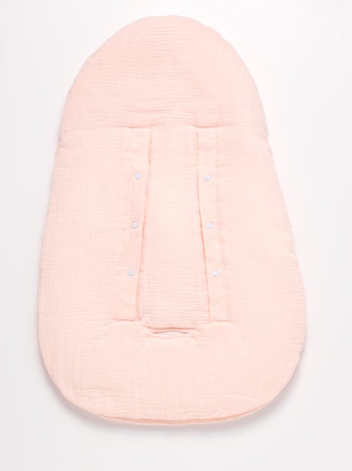 Nid d'ange bébé 5 attaches en double gaze de coton - SAUTHON - Kiabi