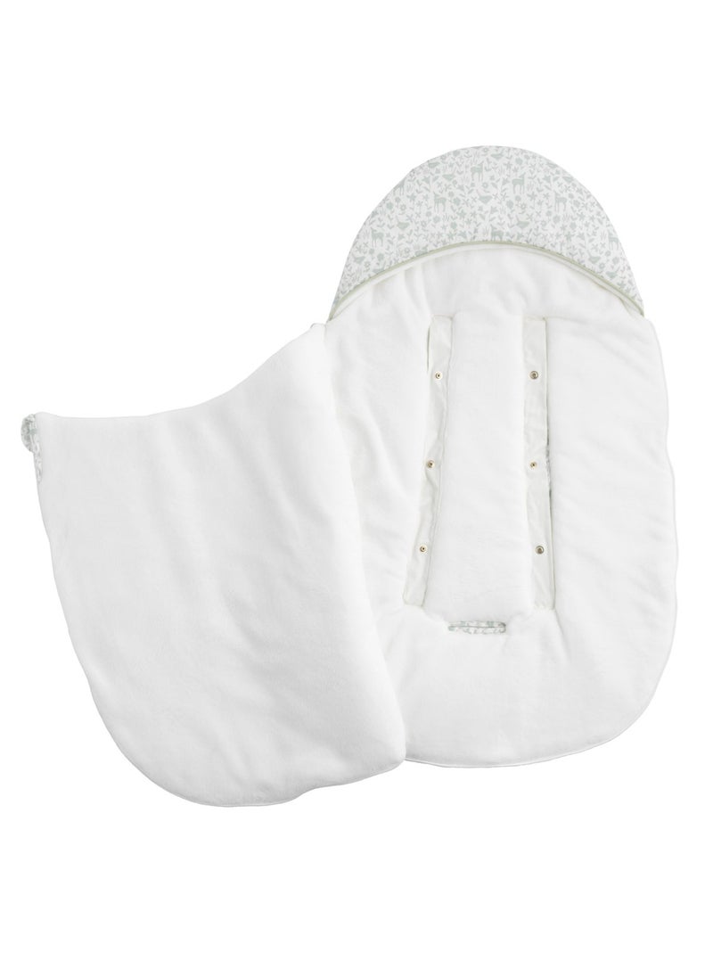 Nid d'ange bébé en coton - SAUTHON Blanc - Kiabi