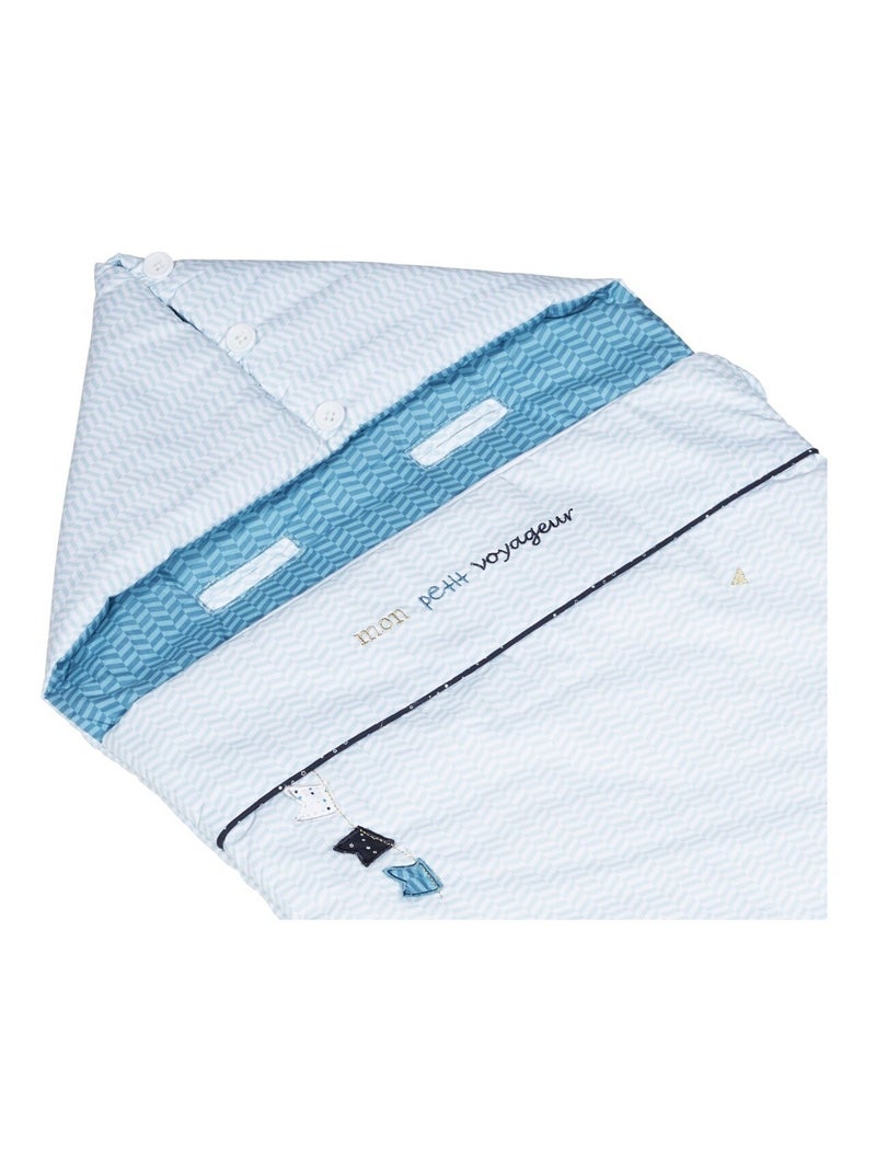 Nid D'Ange bébé en coton - SAUTHON Bleu - Kiabi