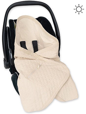 Nid d'ange bébé poussette et siège auto été - matelassé léger