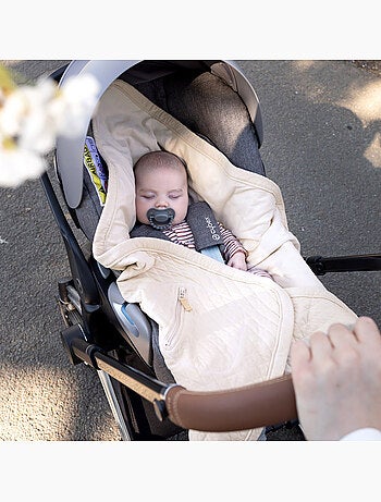 Nid d'ange bébé poussette et siège auto été - matelassé léger
