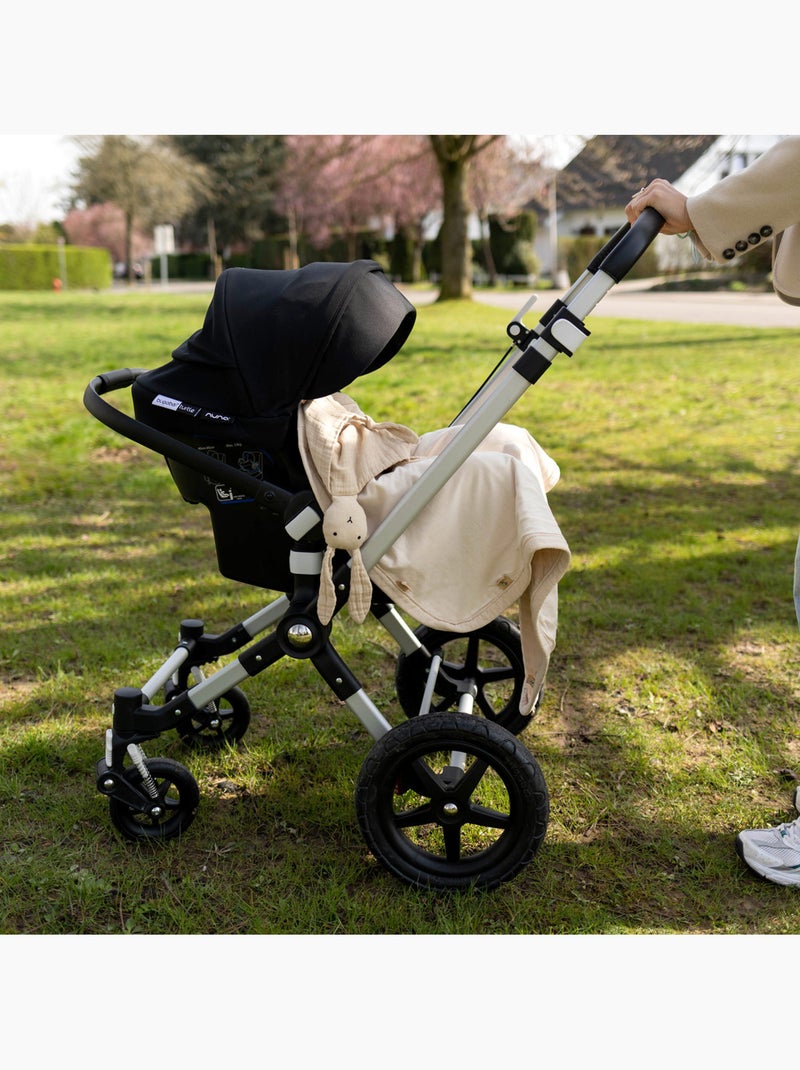 Nid d'ange bébé poussette et siège auto été - matelassé léger Crème - Kiabi