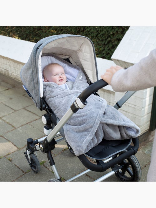 Nid d'ange bébé poussette et siège auto hiver - Moelleux douceur - Kiabi