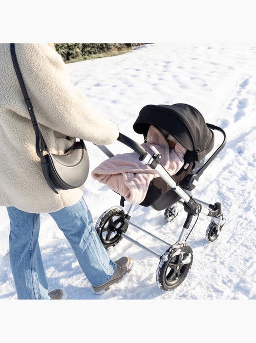Nid d'ange bébé poussette et siège auto hiver - Moelleux douceur - Kiabi