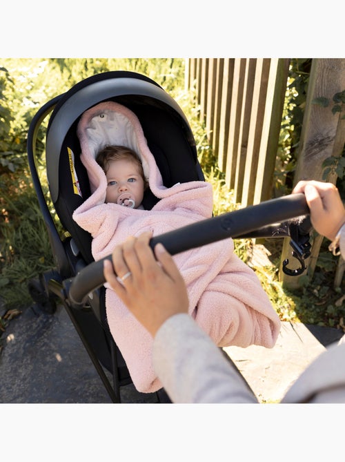 Nid d'ange bébé poussette et siège auto hiver - Moelleux douceur - Kiabi