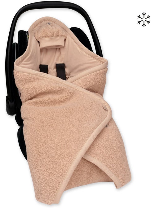 Nid d'ange bébé poussette et siège auto hiver - teddy chaud - Kiabi Nid d'ange bébé poussette et siège auto hiver - teddy chaud - Kiabi