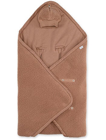 Nid d'ange bébé poussette et siège auto hiver - Teddy chaud
