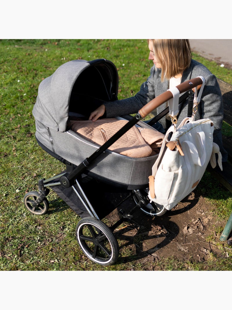 Nid d'ange bébé poussette et siège auto mi-saison - confort mi saison Beige - Kiabi