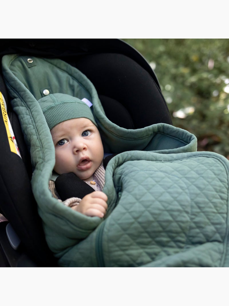 Nid d'ange bébé poussette et siège auto mi-saison - confort mi saison Vert - Kiabi