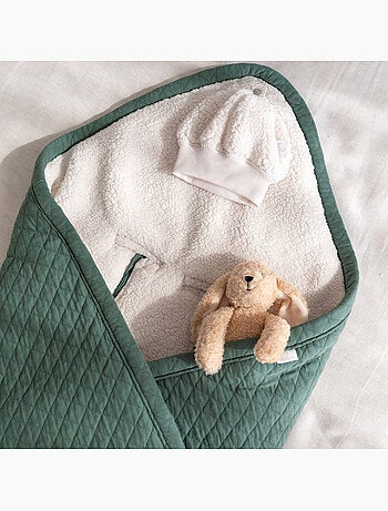 Nid d'ange BISIDE ouatiné hiver - Teddy matelassé chaud