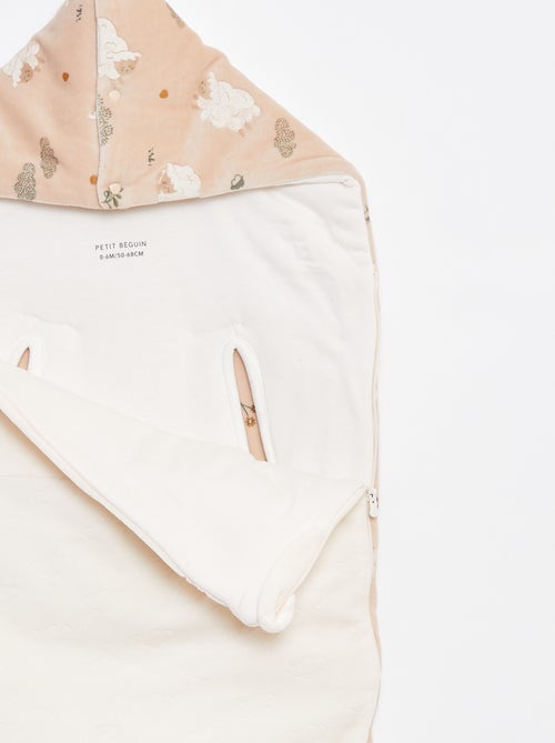 Nid d'ange chaud avec un siège auto - Kiabi