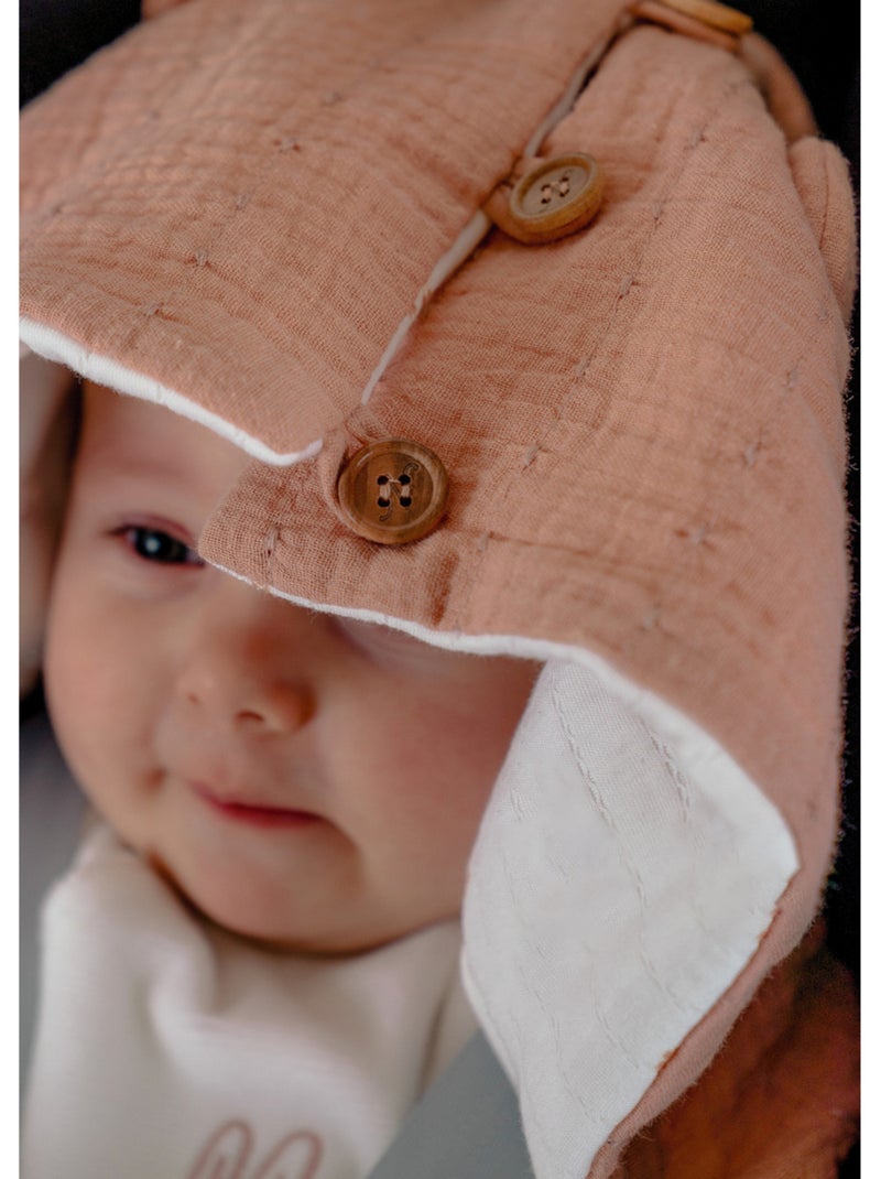 Nid d'ange, coton bio Noukie's Rose - Kiabi