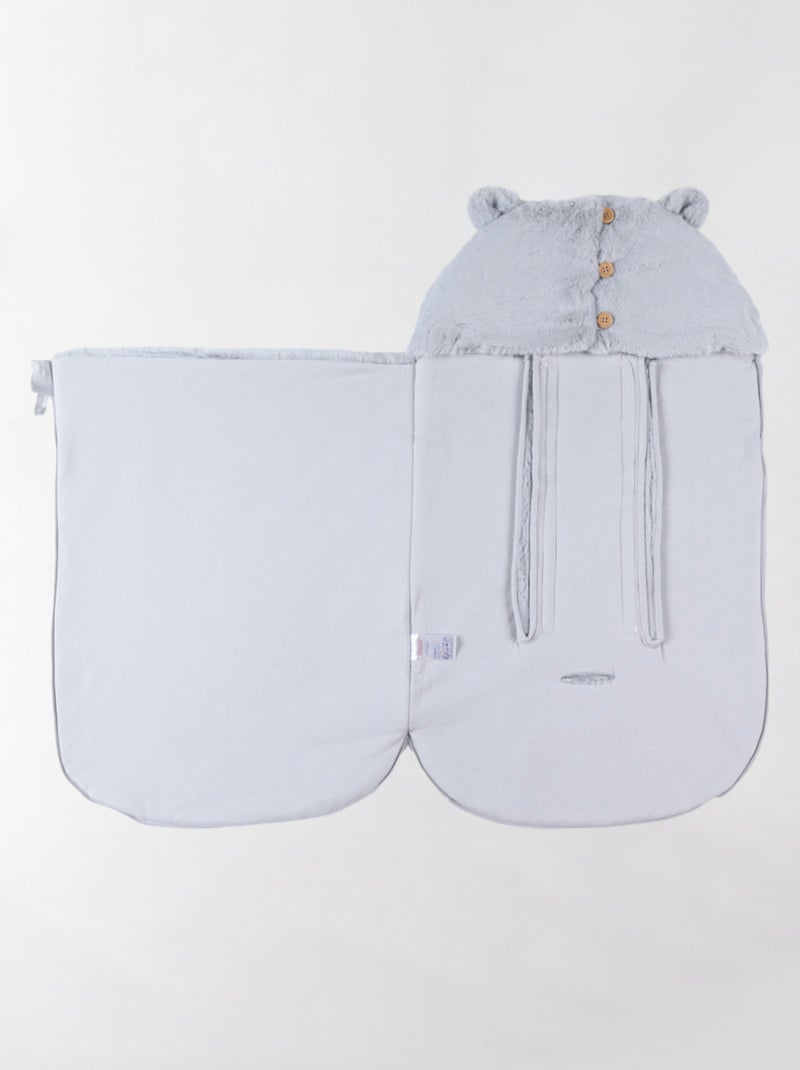 Nid d'ange en Groloudoux®gris clair Noukie's Gris - Kiabi