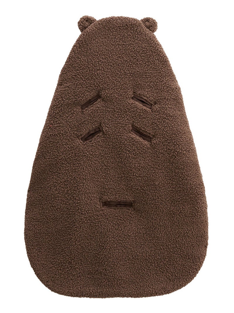 Nid d'ange en sherpa Cracotte Marron - Kiabi