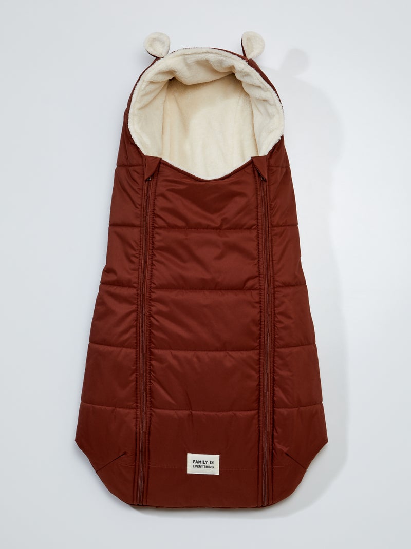 Nid d'ange imperméable Marron - Kiabi