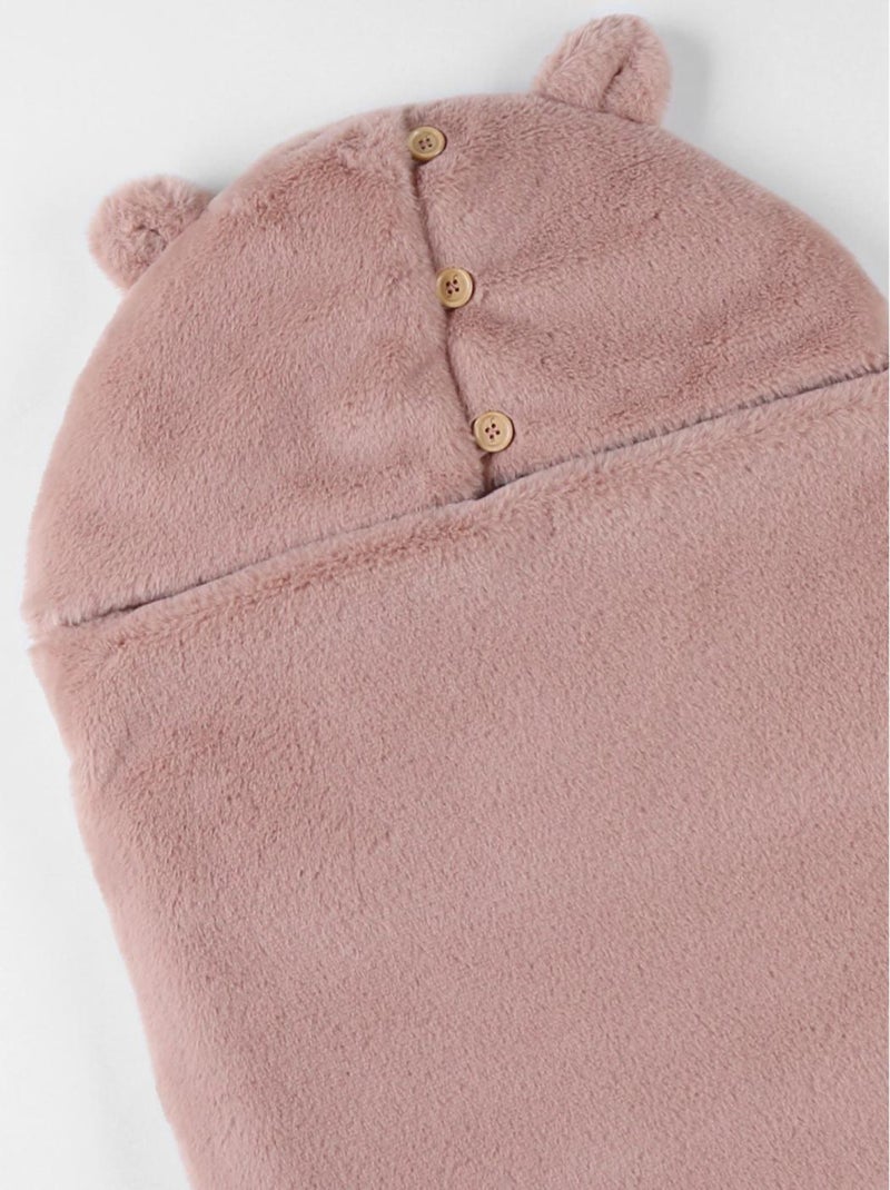 Nid d'ange, Jersey et fausse fourrure Noukie's Rose - Kiabi