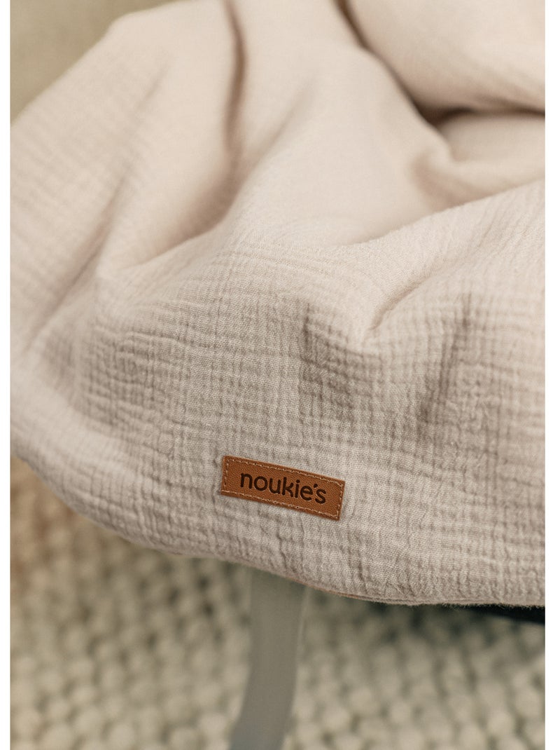 Nid d'ange, mousseline de coton bio noukie's Beige - Kiabi