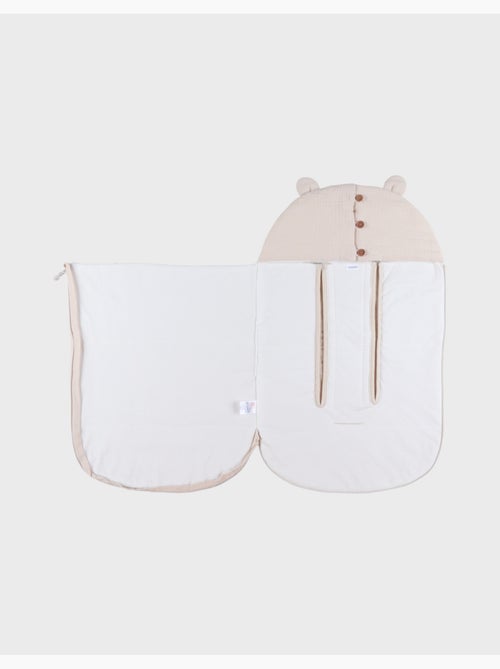 Nid d'ange, mousseline de coton bio noukie's - Kiabi Nid d'ange, mousseline de coton bio noukie's - Kiabi
