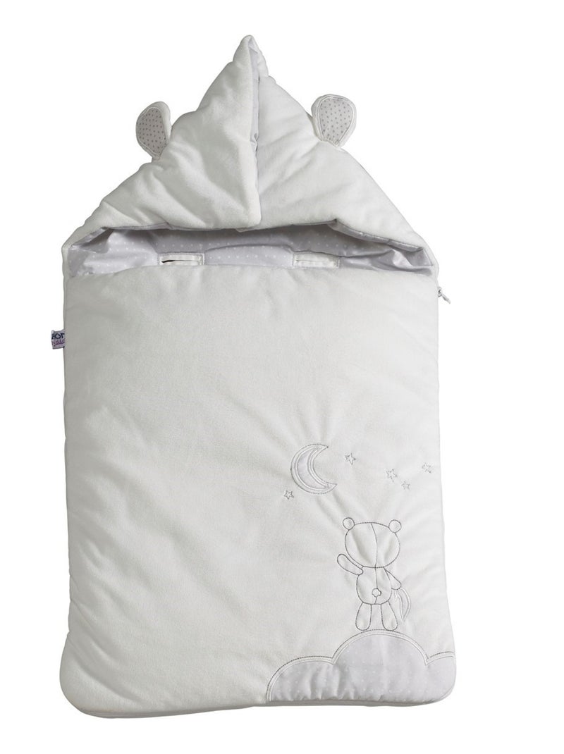 Nid d'ange Nomade en coton - Blanc - Kiabi