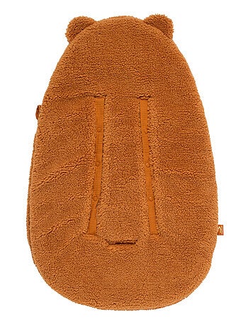 Nid d'ange ourson en sherpa 5 attaches - SAUTHON