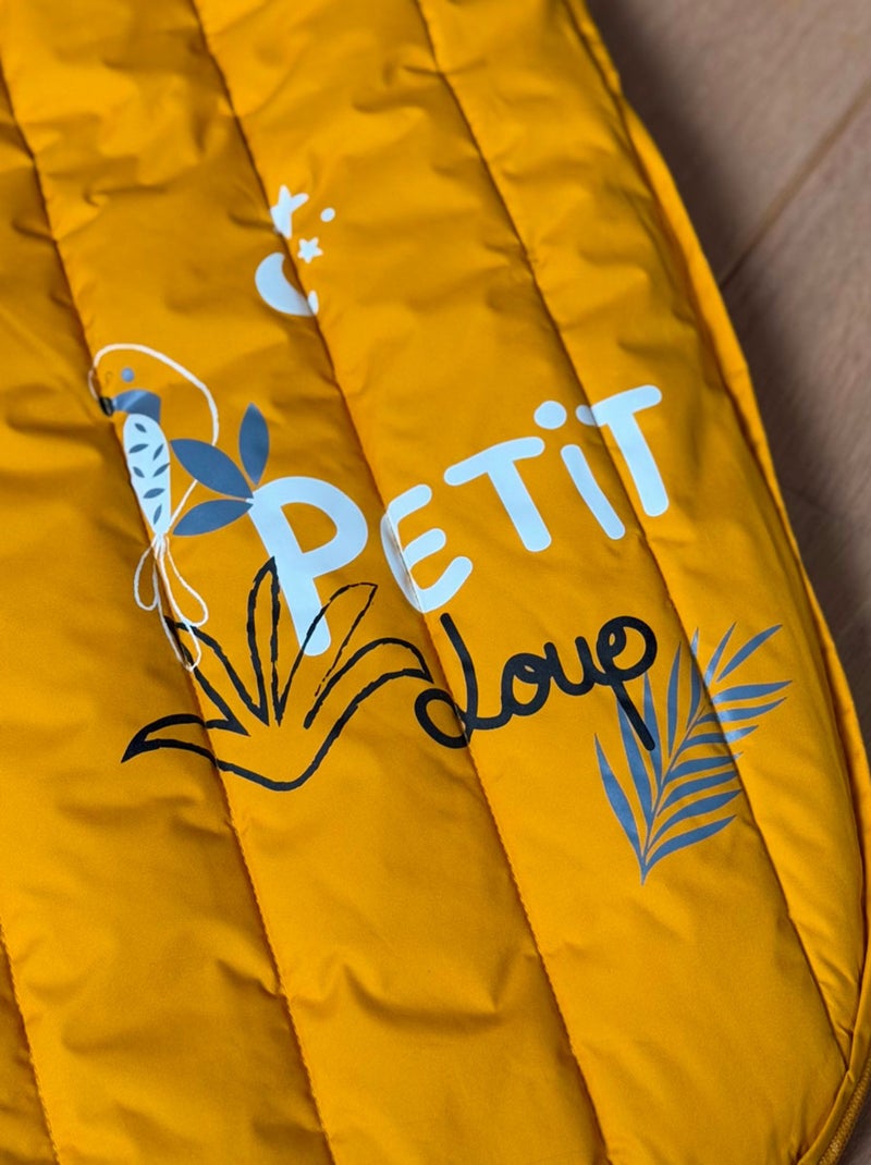 Nid d'ange Petit Loup Moutarde - Kiabi