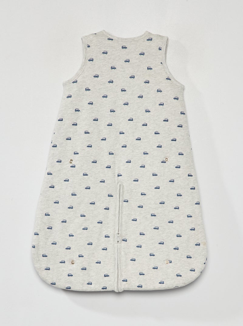 Nid d'ange sans manches avec ouverture zippée - TOG 2 Gris - Kiabi