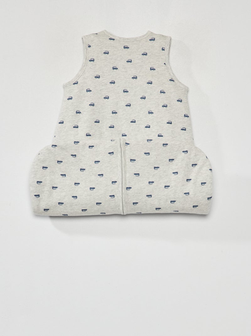 Nid d'ange sans manches avec ouverture zippée - TOG 2 Gris - Kiabi