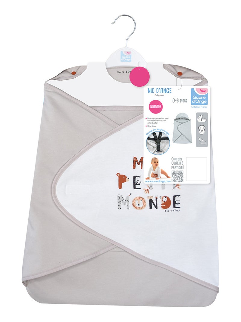 NID DE NAISSANCE ETE HALLAN INTERLOCK SANS JAMBES SECURITE AUTO Beige - Kiabi