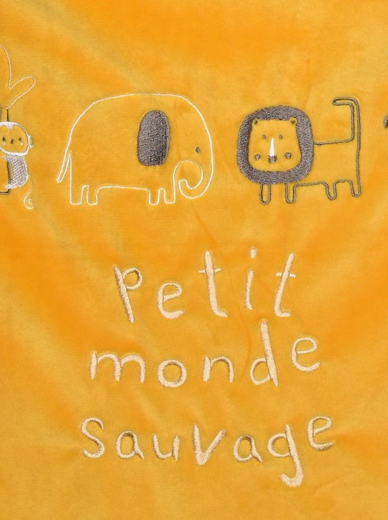 NID DE NAISSANCE HIACINTHE VELOURS DOUX SECURITE AUTO Jaune - Kiabi