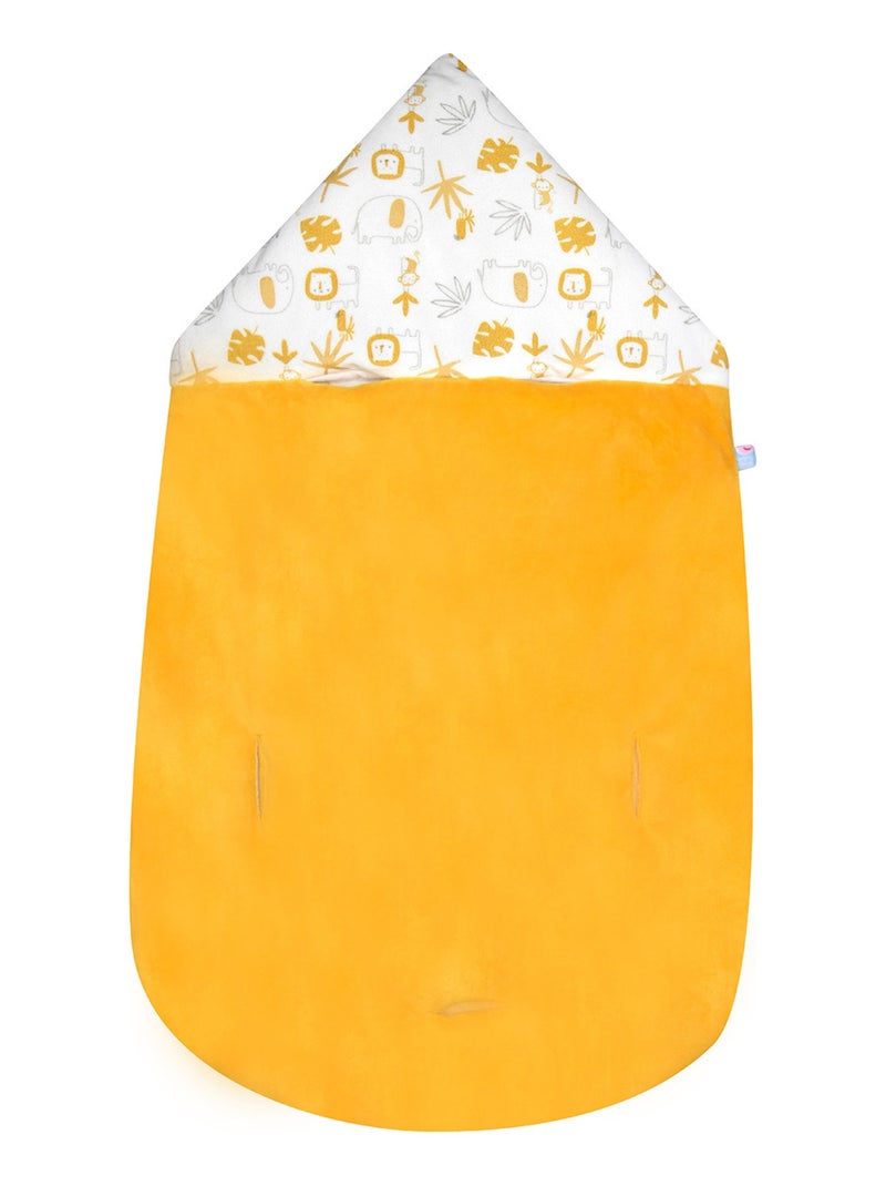 NID DE NAISSANCE HIACINTHE VELOURS DOUX SECURITE AUTO Jaune - Kiabi