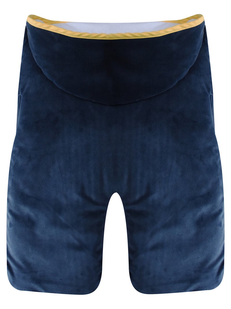 NID DE NAISSANCE ISHAN VELOURS DOUX AVEC JAMBE Bleu - Kiabi