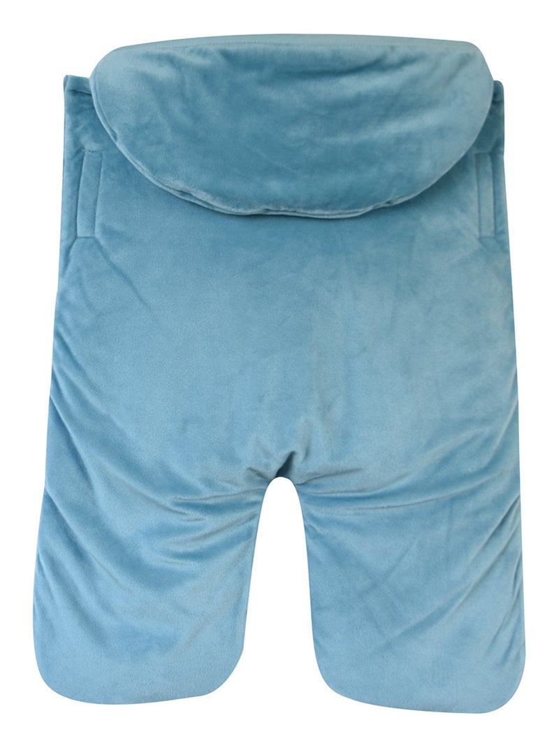 NID DE NAISSANCE JOACHIN VELOURS DOUX AVEC JAMBE Bleu - Kiabi