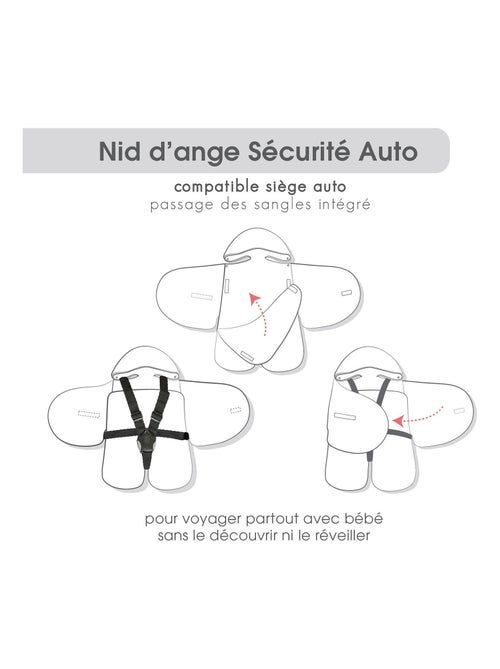 NID DE NAISSANCE JOACHIN VELOURS DOUX AVEC JAMBE - Kiabi