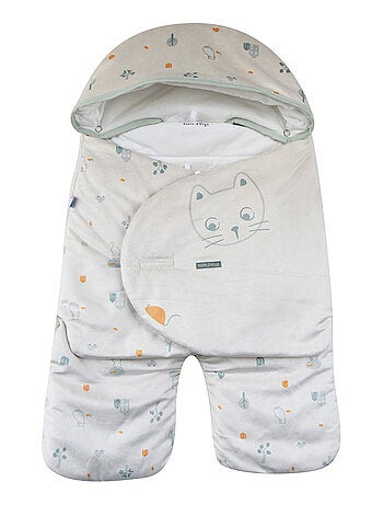 NID DE NAISSANCE LORAN VELOURS DOUX AVEC JAMBE SECURITE AUTO
