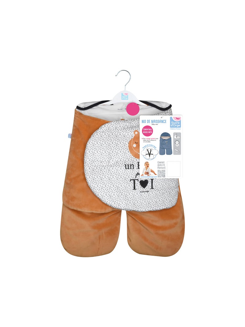 NID DE NAISSANCE MARCO AVEC JAMBE Beige - Kiabi