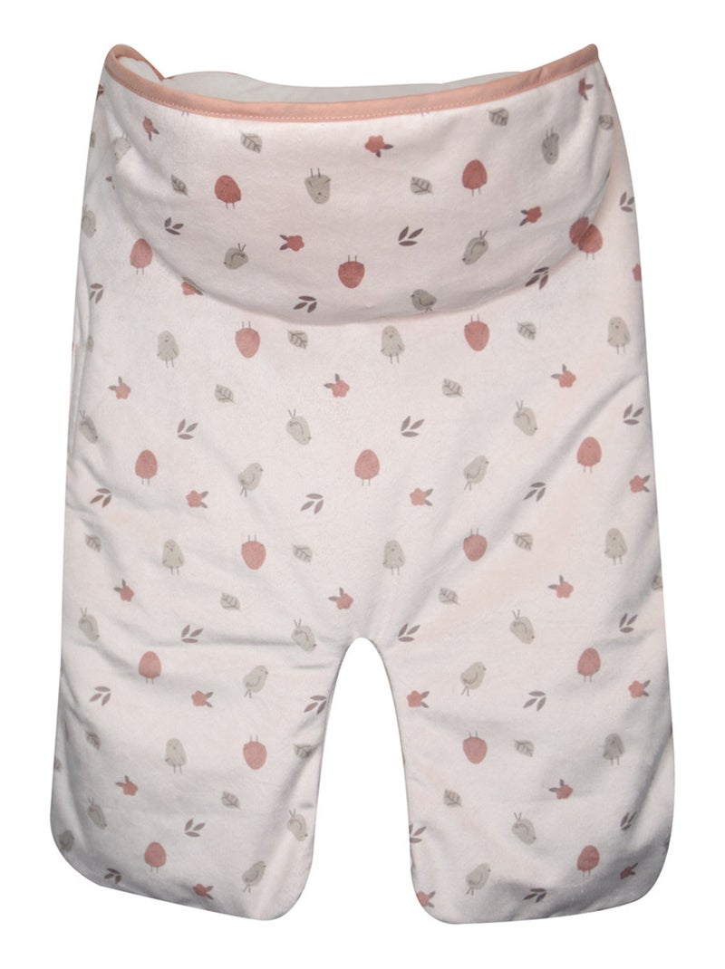 NID DE NAISSANCE MICHELINE VELOURS DOUX AVEC JAMBE SECURITE AUTO Rose - Kiabi