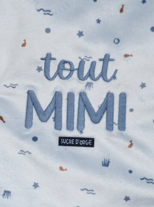 NID DE NAISSANCE MILOS VELOURS DOUX AVEC JAMBE SECURITE AUTO - Kiabi
