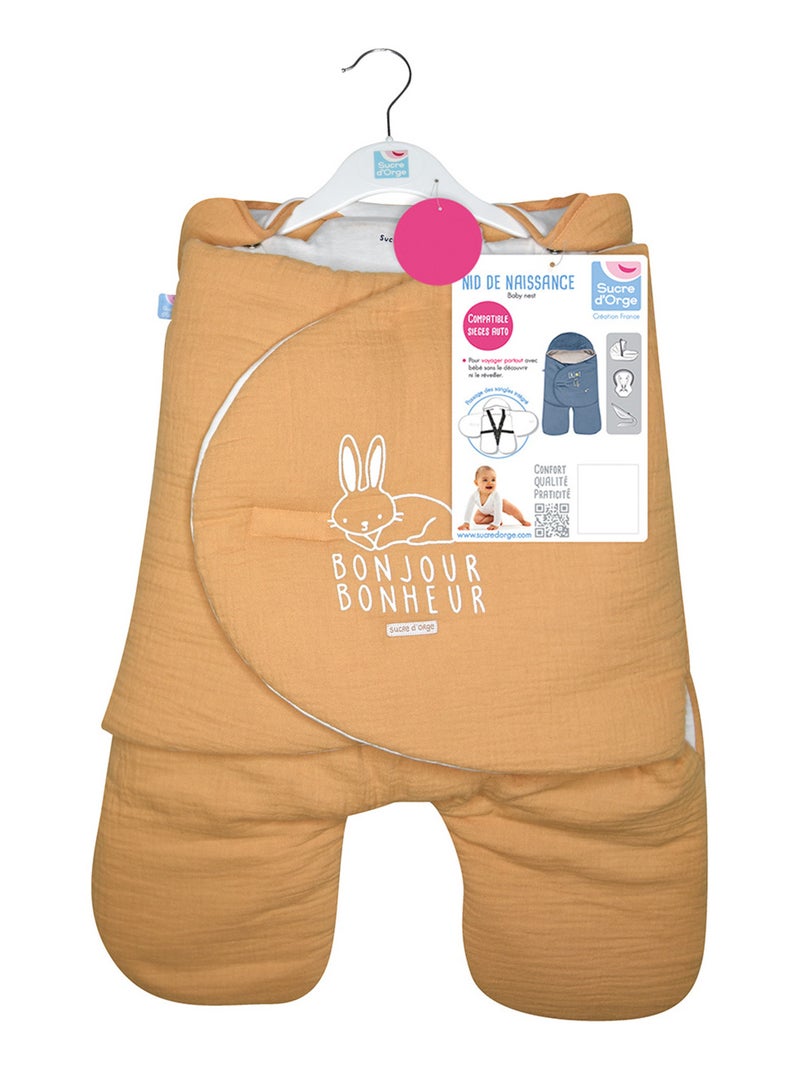 NID DE NAISSANCE NICOLIN AVEC JAMBE SECURITE AUTO Beige - Kiabi