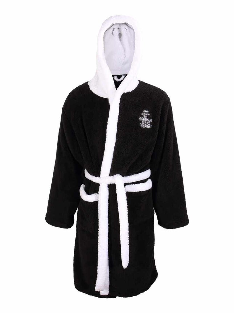 Nightmare Before Christmas - Peignoir Noir Blanc - Kiabi