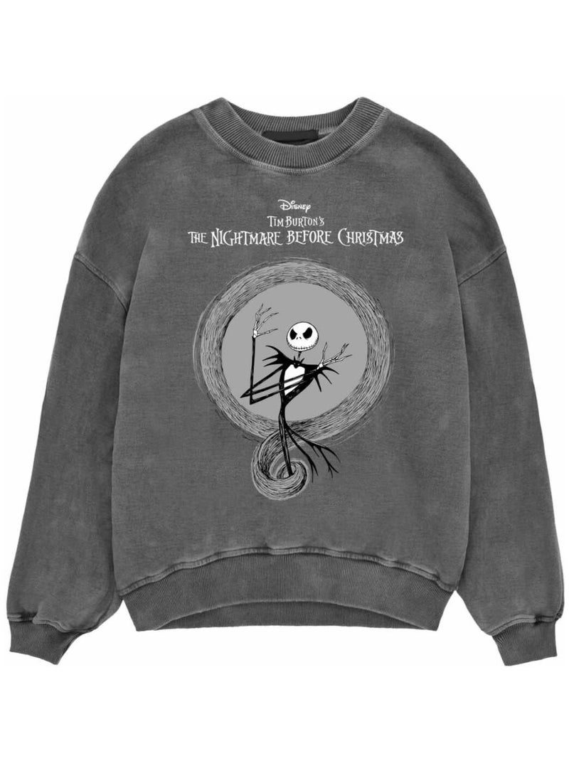 Nightmare Before Christmas - Sweat Noir - Kiabi
