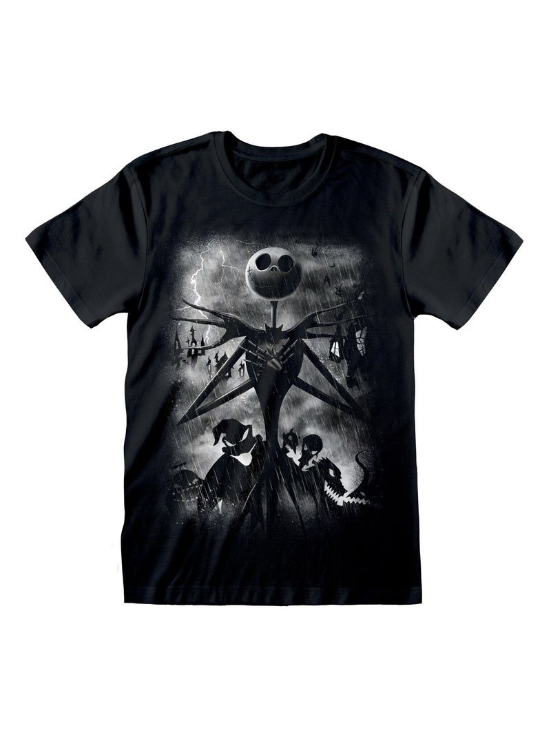 Nightmare Before Christmas - T-shirt Noir - Kiabi