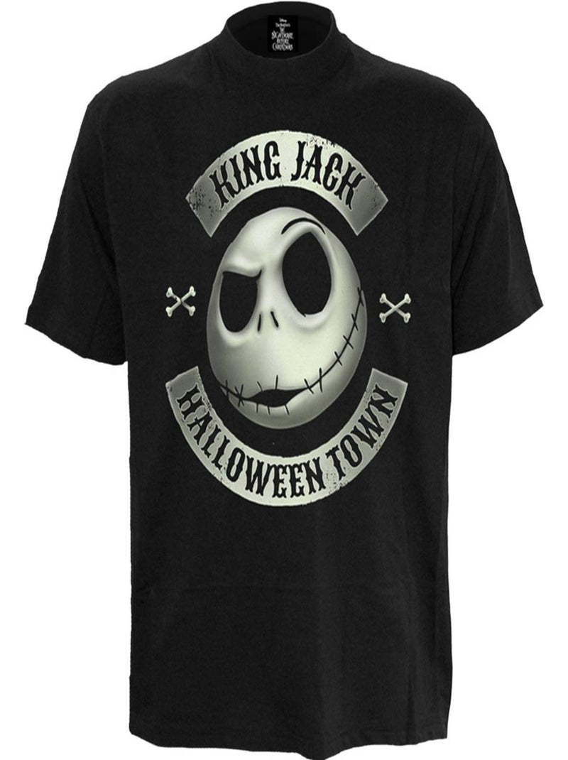 Nightmare Before Christmas - T-shirt Noir - Kiabi