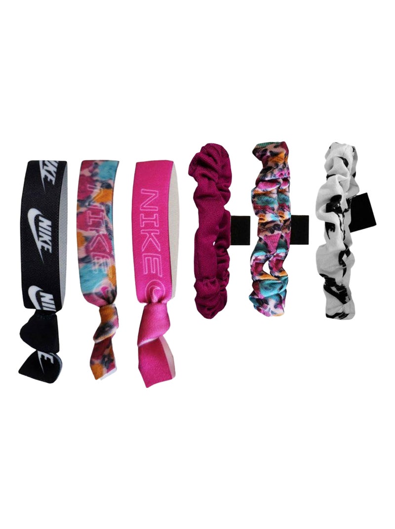 Nike - Attache pour cheveux motif/style assorti Multicolore - Kiabi