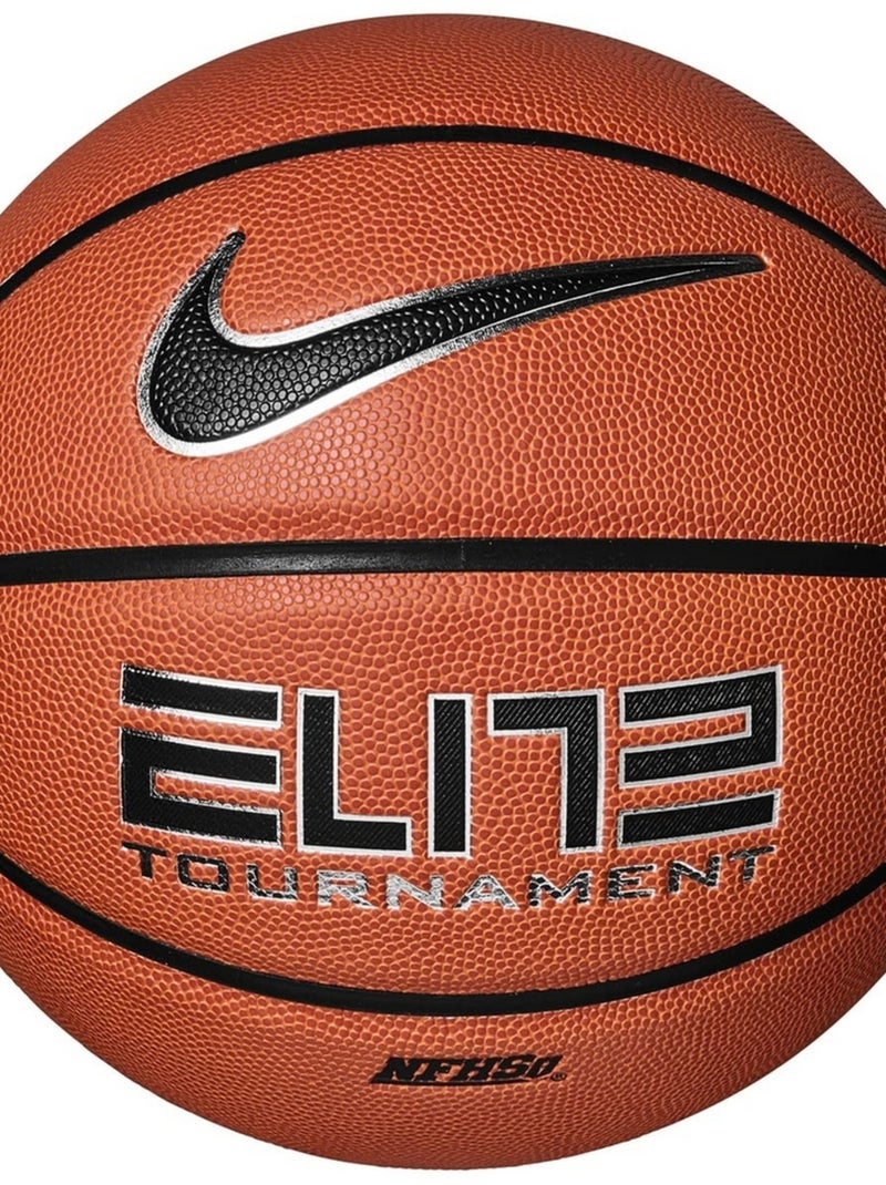 Nike - Ballon de basket ELITE TOURNAMENT Marron - Kiabi