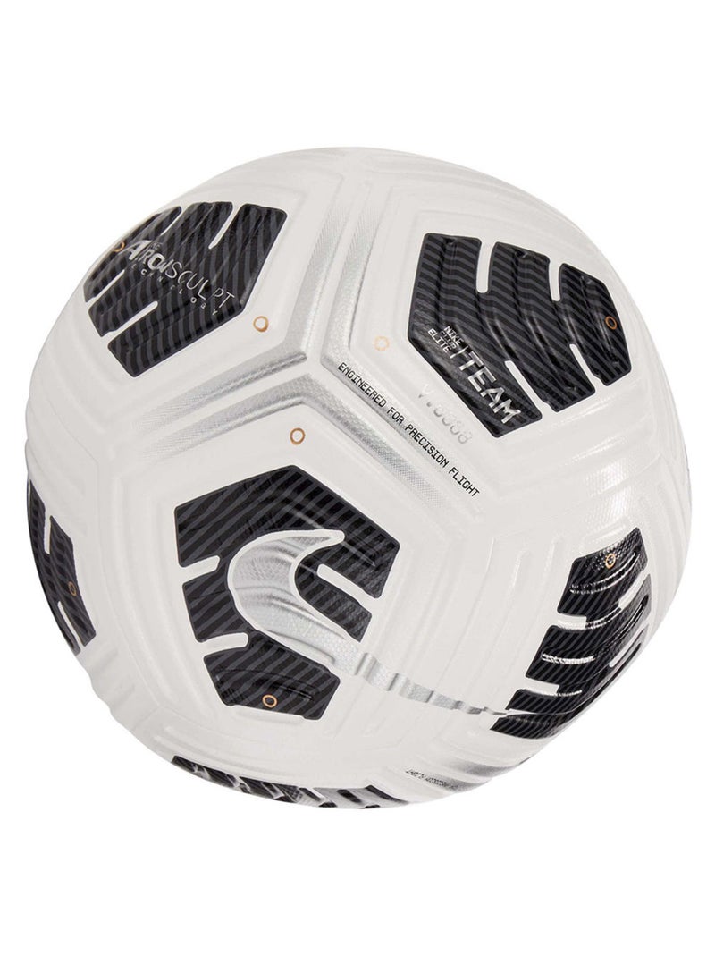 Nike - Ballon de foot CLUB ELITE TEAM Blanc Argenté Noir - Kiabi