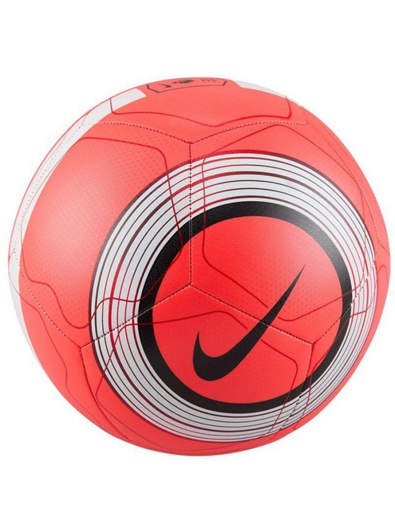 Nike - Ballon de foot PITCH TEAM Blanc Rouge Noir - Kiabi