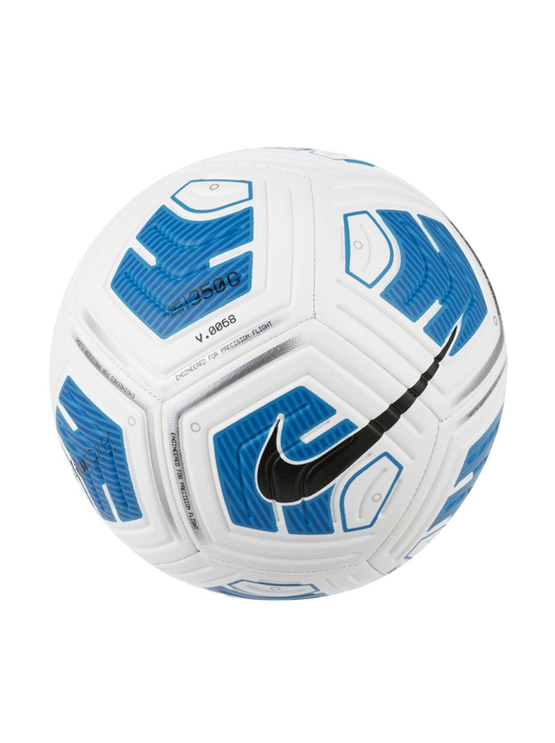 Nike - Ballon de foot style Logo STRIKE Blanc Bleu - Kiabi