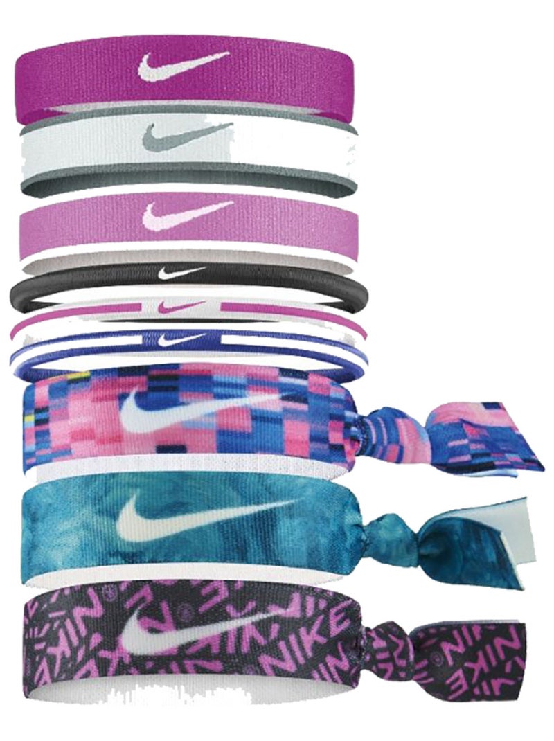 Nike - Bandeau pour cheveux motif/style assorti Multicolore - Kiabi