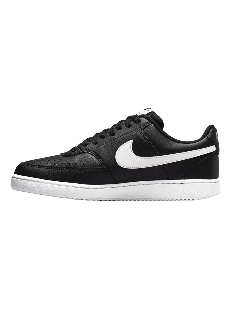 Nike - Baskets COURT VISION Noir Blanc - Kiabi